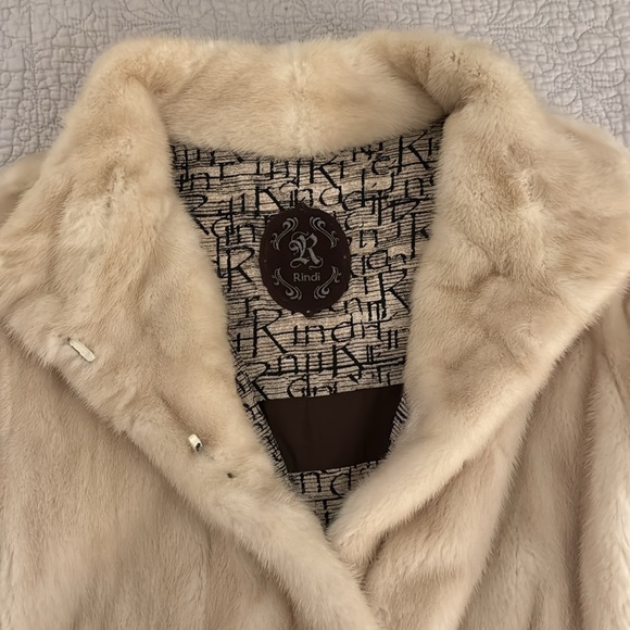 Rindi Fur Jacket (Italy) size M great condition - Picture 4 of 6